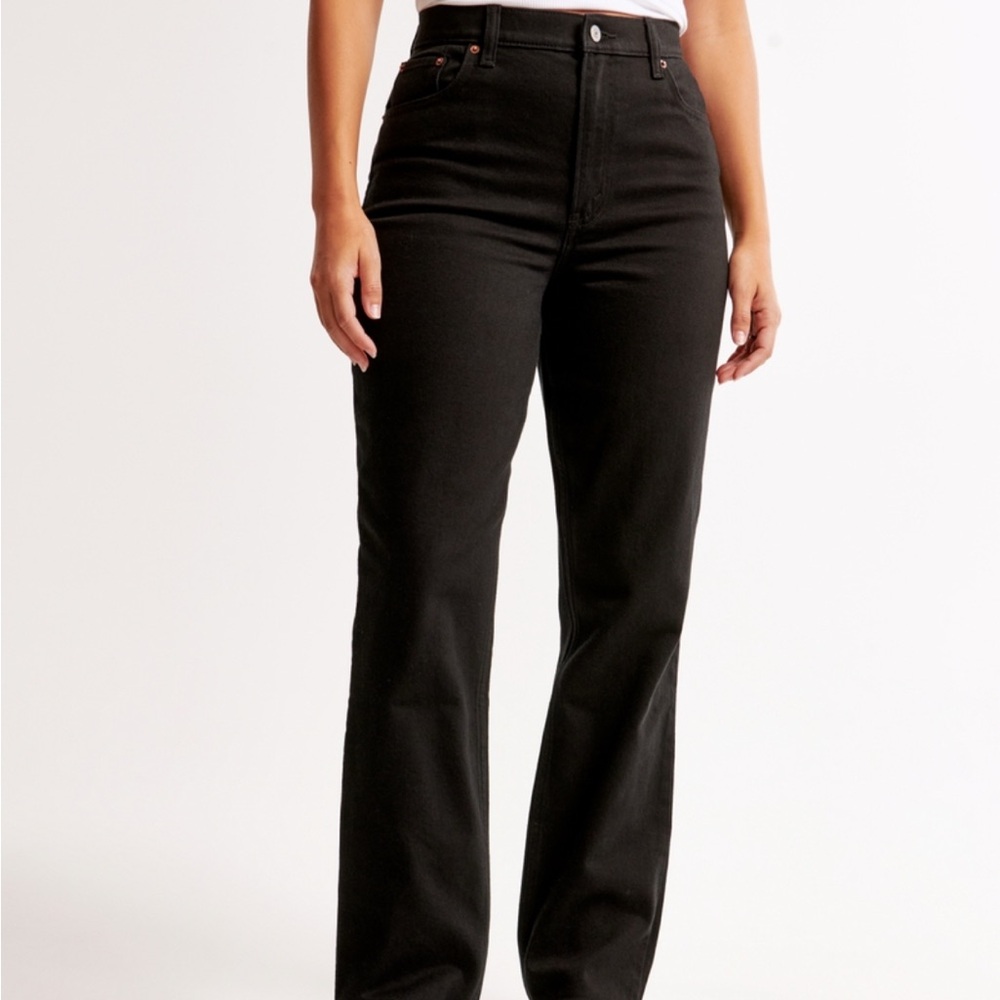 Abercrombie & Fitch Women's Straight Curve Love Jeans